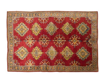 Area Rug, Turkish Rug, Vintage Rug, 8.6x 13.5 feet, Oushak Rug, Antique Rug, Oriental Rug, Handmade Rug, Decorative Rug, Muted Rug