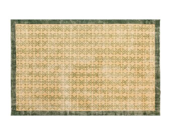 7x10 rug, 6.9 x 10 rug, Vintage Rug, Area Rug, Turkish Rug, 6.9 x 10 feet, Oushak Rug, Antique Rug, Handmade Rug, Large Rug, Old Rug