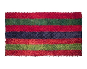 Vintage Turkish Cihanbeyli Curtain Kilim 100 Years Old, 9.2x16.2 ft, 280x495 cm, Handmade Wool Kilim