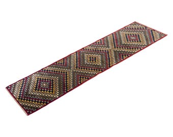 Runner Rug&quot;, Turkish Rug, Antique Rug, 2.7 x 10.5 feet, Oushak Rug, Vintage Rug, Oriental Rug, Handmade Rug, Hallway Rug&quot;, Kitchen Rug