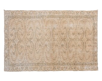 5x9 rug, 5.2 x 8.6 rug, Area Rug, Turkish Rug, Vintage Rug, 5.2 x 8.6 feet, Oushak Rug, Antique Rug, Oversized Rug, Large Rug, Old Rug