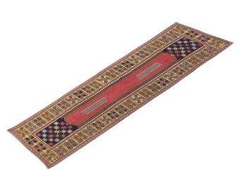 2'2 X 8'4 feet Vintage Rug Runner,Floor Oushak Rug,Hallway Turkish Rug Runner,Oushak Rugs,long runner, narrow long runner,Oushak Long Runner
