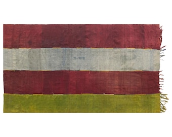 Vintage Turkish Kilim Rug, 5.4 x 10 ft, 165 x 310 cm, Handwoven Wool Kilim Rug