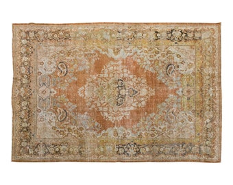 Large Rug, 7x10 rug, 6.11 x 10.4 rug, Area Rug, Turkish Rug, Vintage Rug, 6.11 x 10.4 feet, Antique Rug, Oversized Rug, Oushak Rug, Old Rug