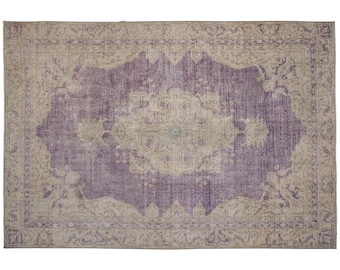 Decorative" Rug,Oushak Rug,Rug,Wonderful Turkish Rugs on Sale!FREE SHIPPING!Vintage Rug,Turkish Rug,Chic Rug,7'2" x 10'12" feet 220 x 333 cm
