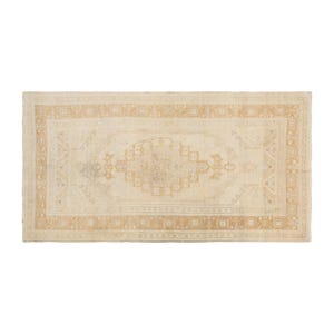 Vintage Rug, Area Rug, Turkish Rug, 5&#39;6 x 10&#39;4 feet, Oushak Rug, 168 x 314 cm Rug, Oriental Rug, Handmade Rug, Decorative Rug, Large Rug