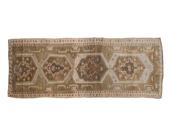 Area Rug, Turkish Rug, Vintage Rug, 4.7 x 13.5 feet, Oushak Rug, Antique Rug, Oriental Rug, Handmade Rug, Decorative Rug, Muted Rug,Old Rug
