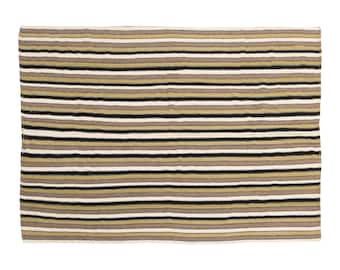 Striped Design Turkish Kilim Rug,Stripe Kilim Rug,170x250cm,Minimalist Modern Kilim Rug,Striped Turkish Rug, Striped Kilim Rug 5'7x8'2 feet