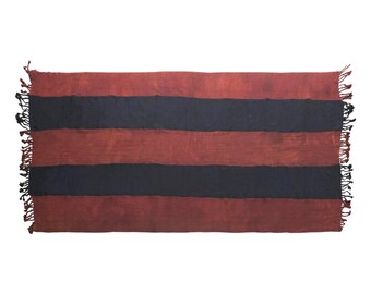 Vintage Turkish Kilim Rug, 6.4 x 15 ft, 195 x 465 cm, Handwoven Wool Kilim Rug
