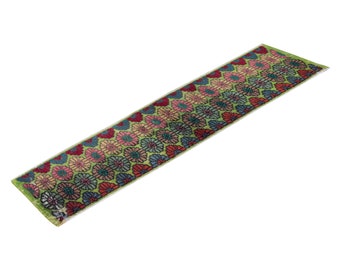 1'4 X 6 feet Vintage Rug Runner,Floor Oushak Rug,Hallway Turkish Rug Runner,Oushak Rugs,long runner, narrow long runner,Oushak Long Runner
