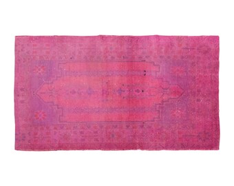 Oushak Rug, Floor Rug, Area Rug, Turkish Rug, Vintage Rug, 3'7 x 6 ft, Antique Rug, Oriental Rug, Handmade Rug, Decorative Rug, Old Rug