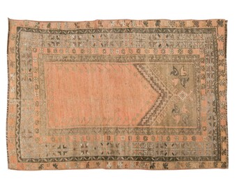 4x6 rug, 3.6 x 5.7 rug, Area Rug, Turkish Rug, Vintage Rug, 3.6 x 5.7 feet, Oushak Rug, Antique Rug, Oriental Rug, Handmade Rug, Old Rug