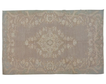 Turkish Rug", Vintage Rug, Area Rug, 5.11 x 10 feet, Oushak Rug, Antique Rug, Oriental Rug, Handmade Rug, Decorative Rug, Large Rug, Old Rug
