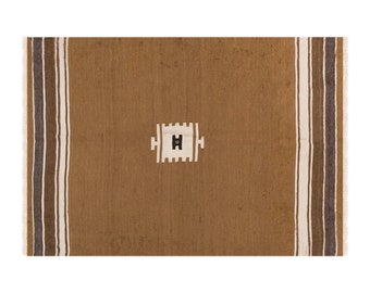 4x6, 4'4 x 6'4 ft, Siirt Blanket Kilim Rug, Siirt Blanket,Turkish Blanket Rug, Anatolian Blanket Rug, Siirt Blanket Rug, Ethnic Blanket Rug