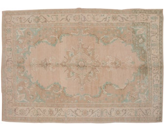 6x9 rug, 6.1 x 8.8 rug, Area Rug, Turkish Rug, Vintage Rug, 6.1 x 8.8 feet, Oushak Rug, Antique Rug, Oversized Rug, Large Rug, Old Rug