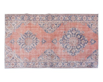 5x8 rug, 4.8 x 8.3 rug, Turkish Rug, Vintage Rug, Area Rug, 4.8 x 8.3 feet, Oushak Rug, Antique Rug, Oriental Rug, Handmade Rug, Old Rug