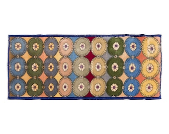 3x7 rug, 3.3 x 7.1 rug, Area Rug, Turkish Rug, Vintage Rug, 3.3 x 7.1 feet, Oushak Rug, Antique Rug, Oriental Rug, Handmade Rug, Old Rug