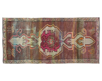 Large Rug, Area Rug, Turkish Rug, Vintage Rug, 4.9 x 10.11 feet,  Antique Rug, Oriental Rug, Handmade Rug, Decorative Rug,Oushak Rug,Old Rug