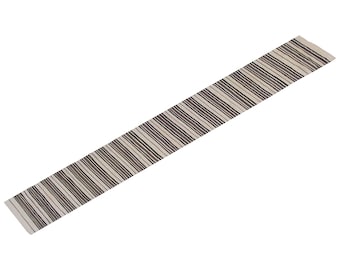 Striped" Design Turkish Kilim Rug, Elegant Kilim Rug,Minimalist Modern Kilim Rug, Pale colors Striped Kilim Rug,2'6 x 19'4 feet 75 x 590cm