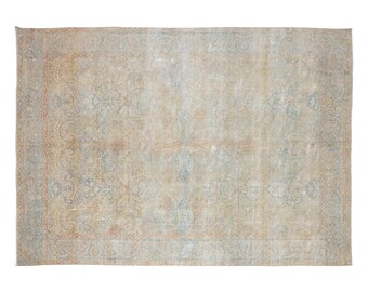 Large Rug, 287 x 425 cm Rug, Old Carpet, Vintage Handmade Carpet,Area Rug,Turkish Rug,Vintage Rug, 9'5 x 14 ft, Handmade Rug,Oushak Rug