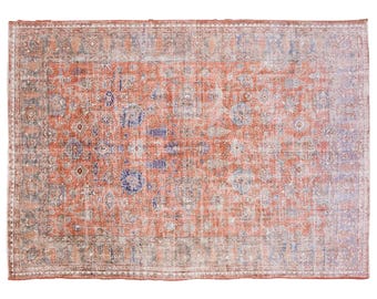 Large Rug", 8x12 rug, 8.2 x 12.5 rug, Area Rug, Turkish Rug, Vintage Rug, 8.2 x 12.5 feet, Antique Rug, Oversized Rug, Oushak Rug, Old Rug