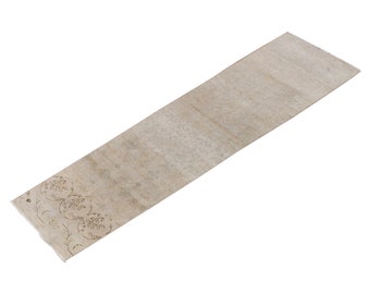 2 X 9'7 feet Vintage Rug Runner,Floor Oushak Rug,Hallway Turkish Rug Runner,Oushak Rugs,long runner, narrow long runner,Oushak Long Runner