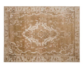 Antique Turkish Kars Rug 227x305 cm / 7.5x10 ft | 60+ Year Old Area Rug