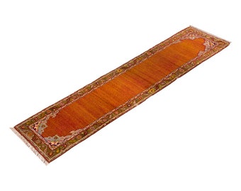 2'9 X 11 feet runner,3x11 Muted Runner Rug,Oushak Rug,Runner Rug,Turkish Runner Rug,Vintage Rug,Hallway Rug,Turkish Rug, Home Decor Runner