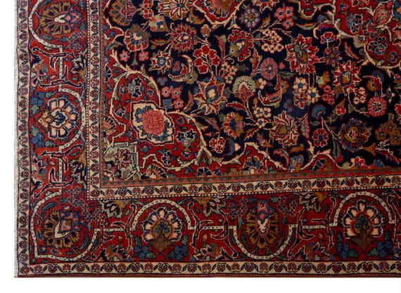 トルコヴィンテージラグ アナトリア手織りラグ ウール (116 x 205cm) ヴィンテージ トルコ製ウールラグ、手織りアナトリア絨毯、129 x 205