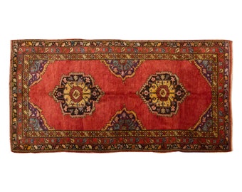 Large Rug", 5x10 rug, 4.9 x 9.8 rug, Area Rug, Turkish Rug, Vintage Rug, 4.9 x 9.8 feet, Antique Rug, Oversized Rug, Oushak Rug, Old Rug
