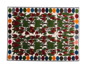 Turkish Rug, Vintage Rug, Area Rug, 5'8 x 8'2 feet, Oushak Rug, Antique Rug, Oriental Rug, Handmade Rug, Decorative Rug, 173 x 250 cm Rug