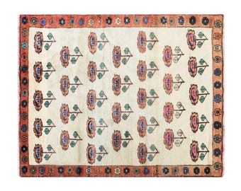 Turkish Rug, Anatolian Rug, Vintage Rug, 3.10 x 5.1 feet, Area Rug, Antique Rug, Oriental Rug, Decorative Rug, Wool Rug, Decorative Rug