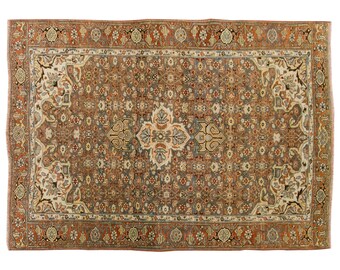 4x7 rug, 3.11 x 6.6 rug, Turkish Rug, Vintage Rug, Area Rug, 3.11 x 6.6 feet, Oushak Rug, Antique Rug, Oriental Rug, Handmade Rug, Old Rug