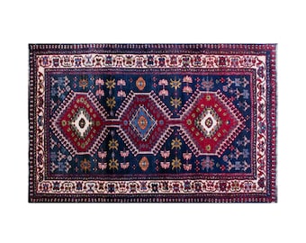 4x6 rug, 3.6 x 5.9 rug, Area Rug, Turkish Rug, Vintage Rug, 3.6 x 5.9 feet, Oushak Rug, Antique Rug, Oriental Rug, Handmade Rug, Old Rug