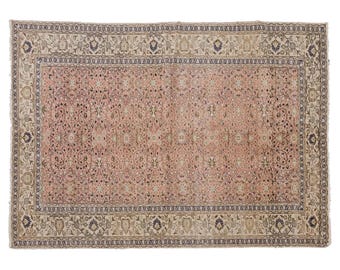 Antique Rug, Oriental Rug, Handmade Rug, Decorative Rug, Floor Rug, Old Rug, Area Rug, Turkish Rug, Vintage Rug, 4.9 x 6.11 feet, Oushak Rug