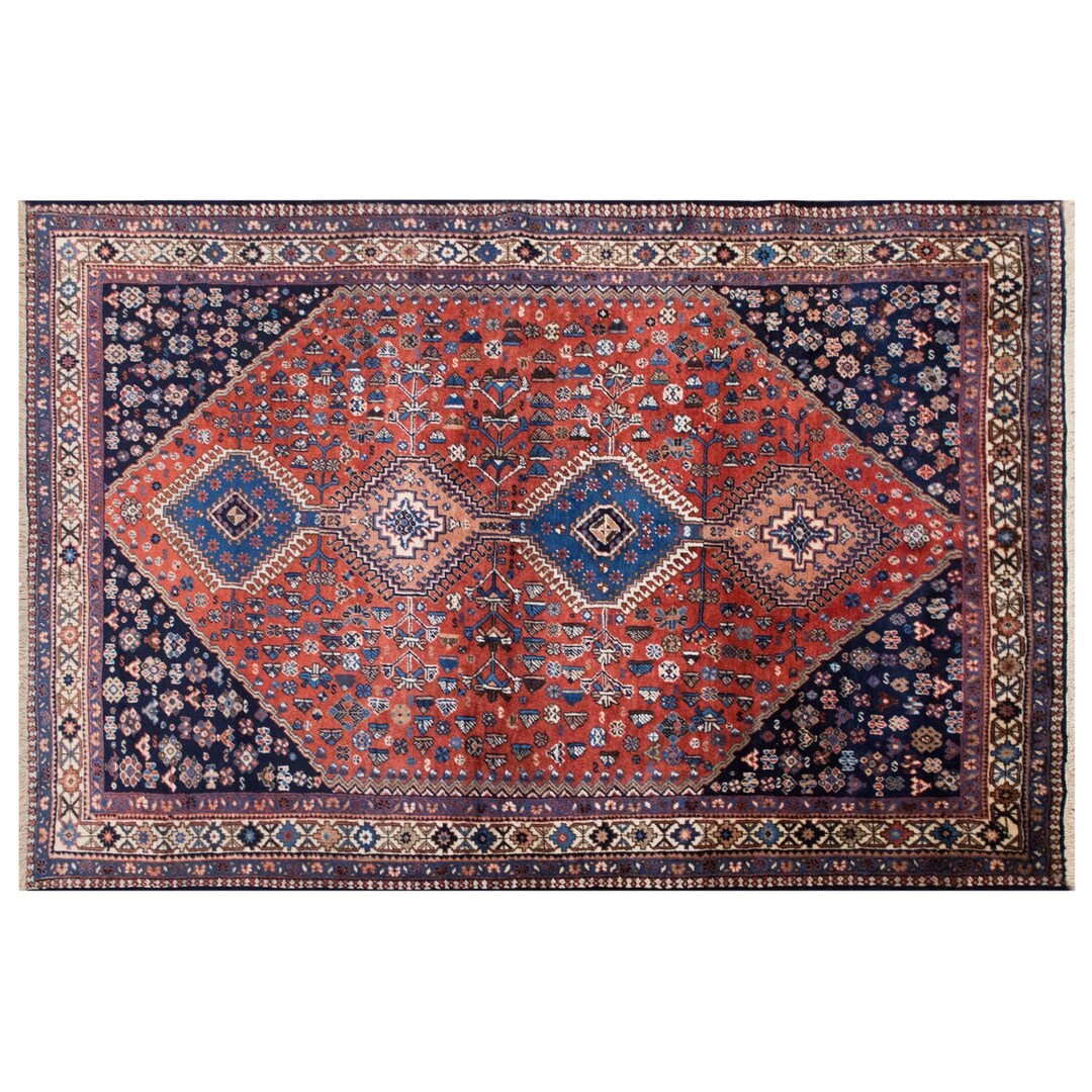 ヴィンテージ トルコ製 ウシャクラグ 4'10 x 7'5 ft | 148 x 225 cm