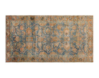 4'4" x 7'7" feet,Oushak" Rug,Wonderful Turkish Rugs on Sale! FREE SHIPPING! Vintage Rug,Turkish Rug,Decorative Rug,Rug,Chic Rug,132 x 230 cm