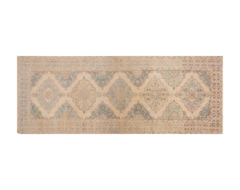5x13 rug, 4.5 x 12.5 rug, Oushak Rug", Area Rug, Turkish Rug, Vintage Rug, 4.5 x 12.5 feet, Antique Rug, Oriental Rug, Handmade Rug