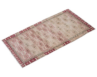 4'0" x 8'2" feet,Antique" Rug,Wonderful Turkish Rugs on Sale! FREE SHIPPING!Vintage Rug,Turkish Rug,Decorative Rug,Rug,Chic Rug,123 x 250 cm
