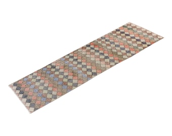 2'7 X 8'8 feet distressed rug runner,Oushak runner rug,oushak runner vintage,hallway long narrow runner,home decor rug Runner,Turkish Runner