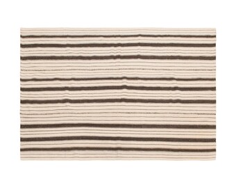 Stripe Kilim Rug, 184x252cm , Striped Design Turkish Kilim Rug, Minimalist Kilim Rug, Striped Turkish Rug, Striped Kilim Rug 6 x 8.3 ft