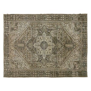 Vintage Rug, Area Rug, Turkish Rug, 9.5 x 12.9 feet, Oushak Rug, Antique Rug, Oriental Rug, Handmade Rug, Decorative Rug, Large Rug,Old Rug