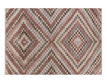 Vintage Turkish Rug  165x245 cm (5.4 x 8.0 ft) | Antique Style Area Rug | 60+ Years Old