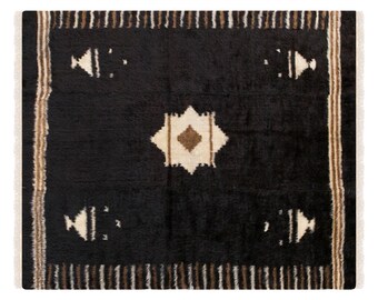 4x5, 4'2 x 5'1 ft, Siirt Blanket Kilim Rug, Siirt Blanket,Turkish Blanket Rug, Anatolian Blanket Rug, Siirt Blanket Rug, Ethnic Blanket Rug