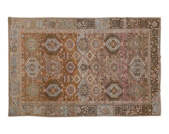 Large Rug, 7x10 rug, 6.11 x 10.3 rug, Area Rug, Turkish Rug, Vintage Rug, 6.11 x 10.3 feet, Antique Rug, Oversized Rug, Oushak Rug, Old Rug