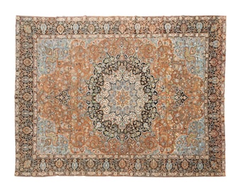 11x14 rug, 11 x 13.8 rug, Oushak Rug", Area Rug, Turkish Rug, Vintage Rug, 11 x 13.8 feet, Antique Rug, Oriental Rug, Handmade Rug
