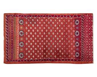 Oushak Rug", Area Rug, Turkish Rug, Vintage Rug, 2.7 x 5.1 feet, Antique Rug, Oriental Rug, Handmade Rug, Decorative Rug, Muted Rug, Old Rug