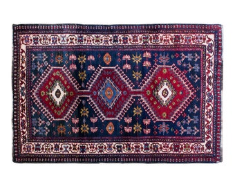 4x6 rug, 3.6 x 5.9 rug, Area Rug, Turkish Rug, Vintage Rug, 3.6 x 5.9 feet, Oushak Rug, Antique Rug, Oriental Rug, Handmade Rug, Old Rug