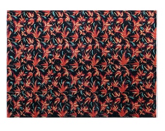 Handmade Oushak Rug 207x294 cm, 6'9" x 9'7", 60+ Years Old Antique Turkish Rug, Wool Area Rug, Vintage Carpet