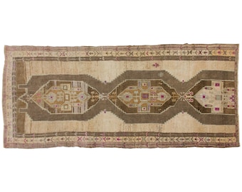 Vintage Rug", Area Rug, Turkish Rug, 5.10 x 14.3 feet, Oushak Rug, Antique Rug, Oriental Rug, Handmade Rug, Decorative Rug,Large Rug,Old Rug